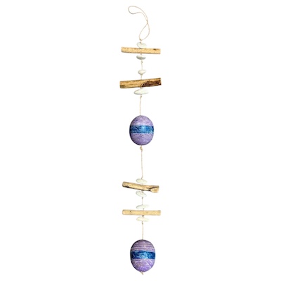 2 x Balls Drift Wood Hanging